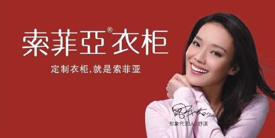 细数十大整体衣柜品牌那些得力的代言人